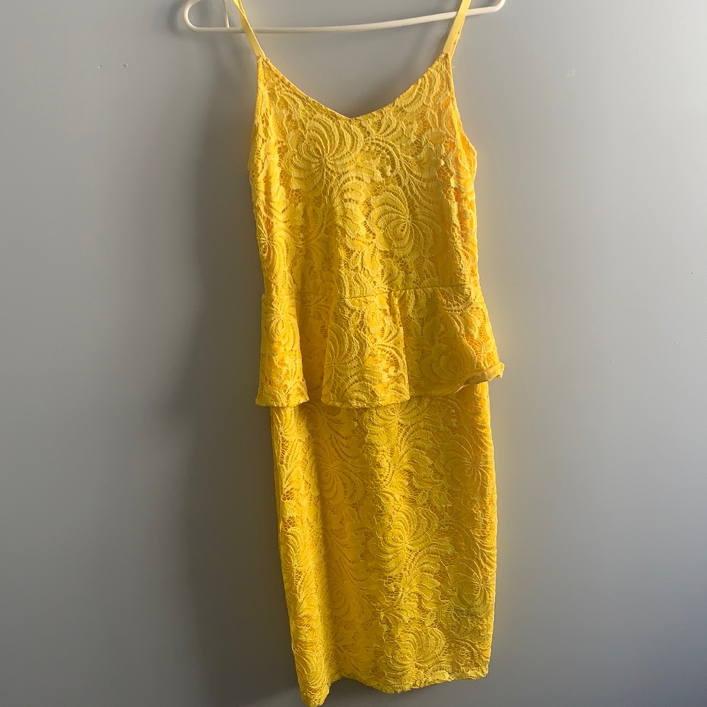YELLOW SUMMER DRESS